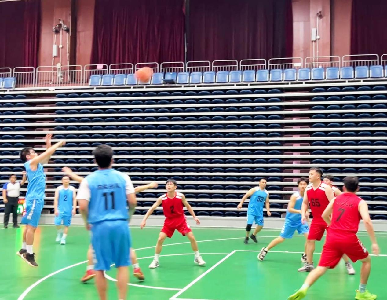 工會籃球賽丨熱血籃不住！奮勇拼搏終不悔！